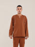 Long sleeves round neck cotton Milton sweater